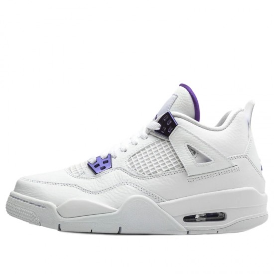 Jordan 4 Retro "Purple Metallic" Pánské/Dámské Boty 408452-115