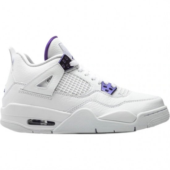 Jordan 4 Retro "Purple Metallic" Pánské/Dámské Boty 408452-115