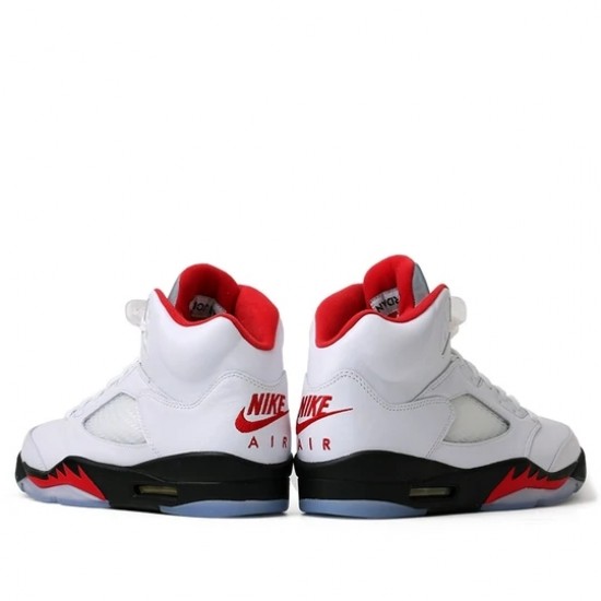 Jordan 5 Retro "Fire Red Silver Tongue" 2020 Pánské Boty DA1911-102