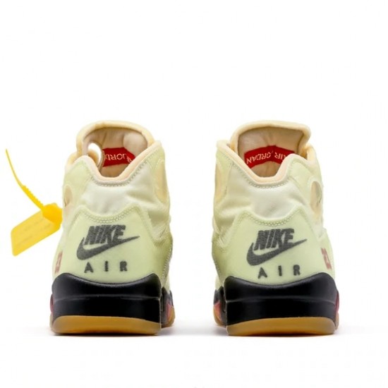 Jordan 5 Retro "OFF-WHITE Sail" Pánské Boty DH8565-100