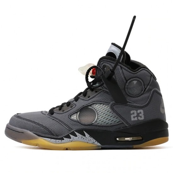 Jordan 5 Retro "Off-White Black" Pánské Boty CT8480-001