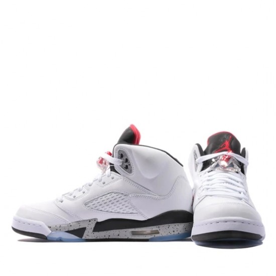 Jordan 5 Retro "White Cement" GS Boty 440888-104