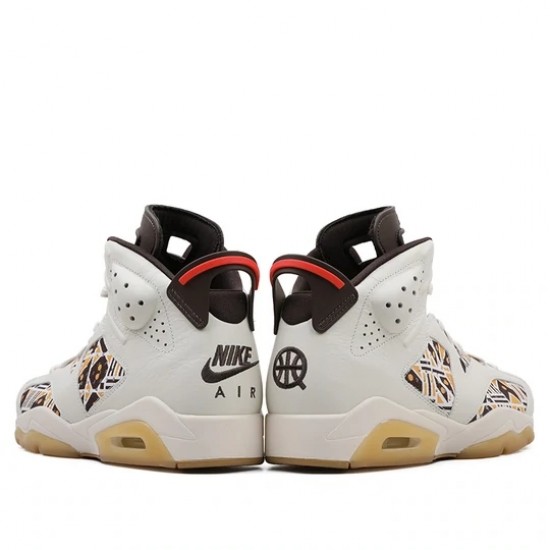 Jordan 6 Retro "Quai 54 Sail Brown 2020" Dámské/Pánské Boty CZ4152-100