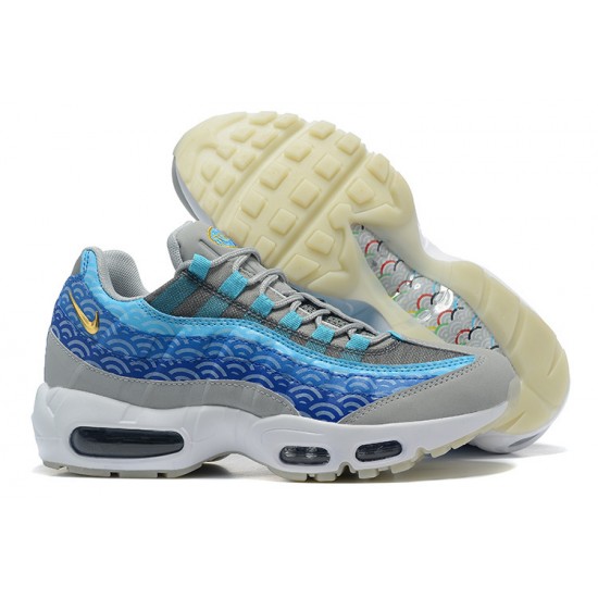 Pánské Nike Air Max 95 TT Modrá Šedá Bílá CW7992-001 Obuv