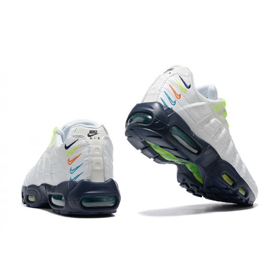 Pánské Nike Air Max 95 TT Bílá Modrá DX1819-100 Obuv 