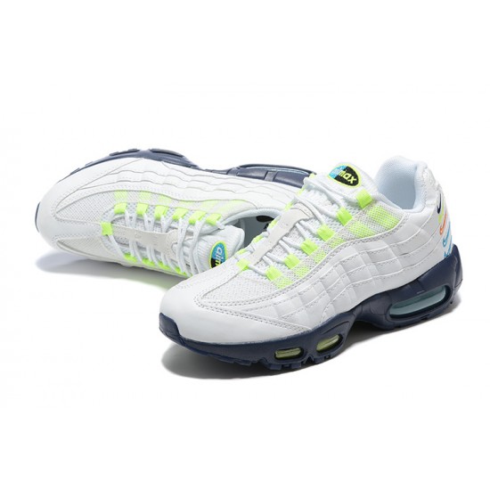 Pánské Nike Air Max 95 TT Bílá Modrá DX1819-100 Obuv 