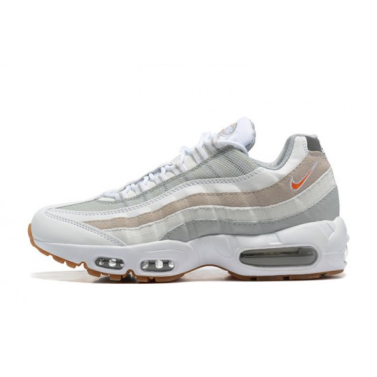 Pánské Nike Air Max 95 TT Bílá Šedá možná Oranžová DM0011-100 Obuv 