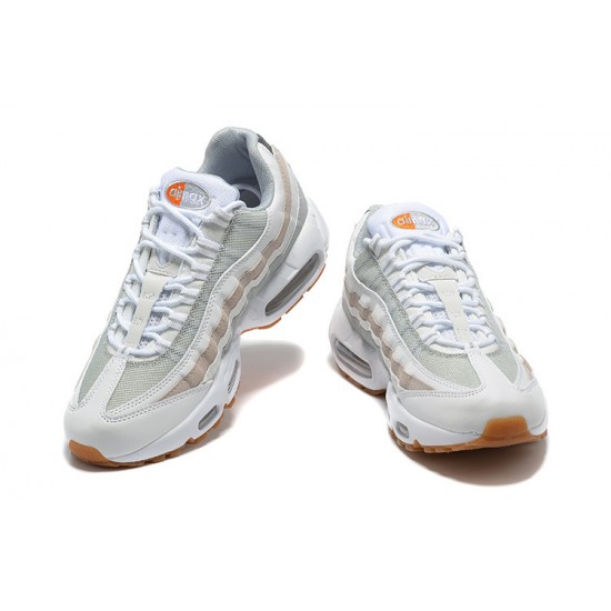 Pánské Nike Air Max 95 TT Bílá Šedá možná Oranžová DM0011-100 Obuv 