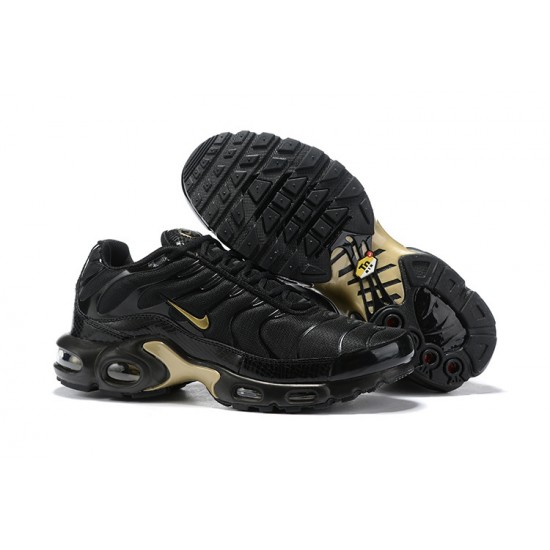 Pánské Nike Air Max Plus Tn Černá Zlato 852630-001 Obuv