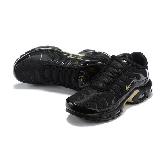 Pánské Nike Air Max Plus Tn Černá Zlato 852630-001 Obuv