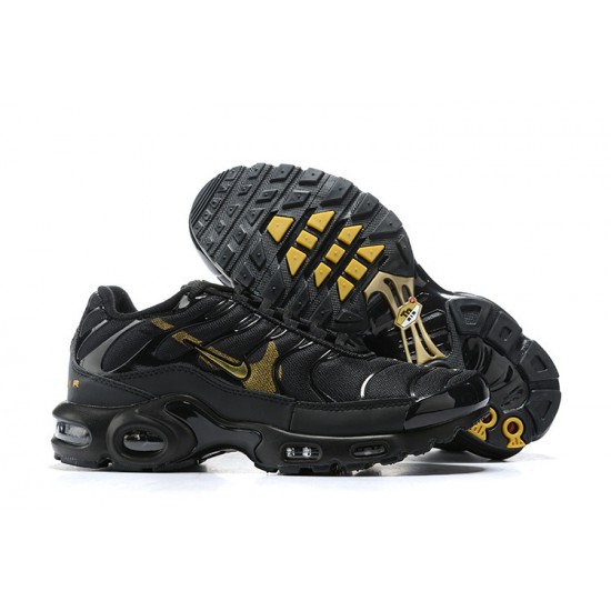 Pánské Nike Air Max Plus Tn Černá Zlato Běžecké Boty