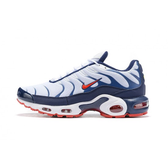 Pánské Nike Air Max Plus Tn QS Bílá Modrá možná Červená Obuv