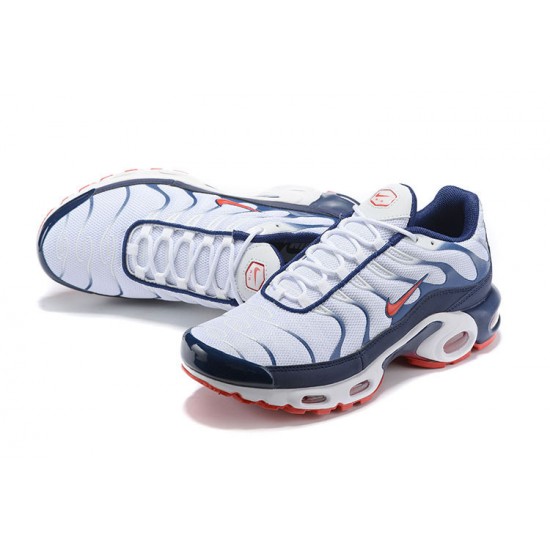 Pánské Nike Air Max Plus Tn QS Bílá Modrá možná Červená Obuv