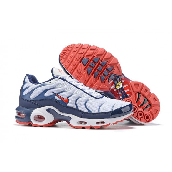 Pánské Nike Air Max Plus Tn QS Bílá Modrá možná Červená Obuv