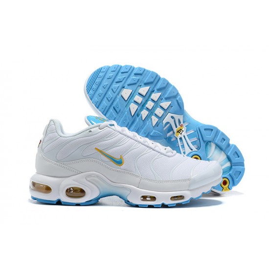 Pánské Nike Air Max Plus Tn Bílá Modrá Běžecké Boty