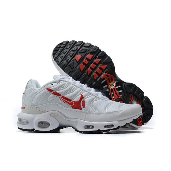 Pánské Nike Air Max Plus Tn Bílá Červená CU3454-100 Obuv