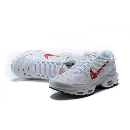 Pánské Nike Air Max Plus Tn Bílá Červená CU3454-100 Obuv