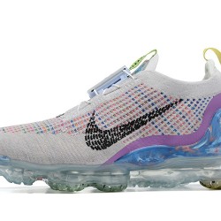 Dámské/Pánské Nike Air VaporMax 2020 Flyknit Bílá Fialová CJ6740-001 Obuv