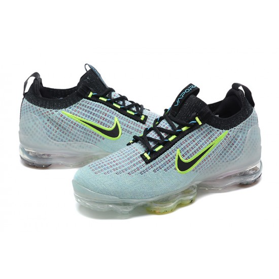 Dámské/Pánské Nike Air VaporMax 2021 Flyknit Černá Zelená DX3367-700 Obuv