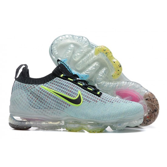 Dámské/Pánské Nike Air VaporMax 2021 Flyknit Černá Zelená DX3367-700 Obuv