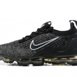 Dámské/Pánské Nike Air VaporMax 2021 Flyknit Černá Šedá DC9394-001 Obuv