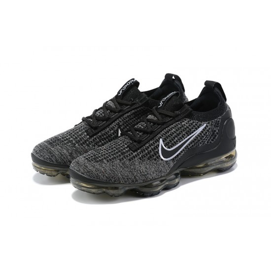 Dámské/Pánské Nike Air VaporMax 2021 Flyknit Černá Šedá DC9394-001 Obuv