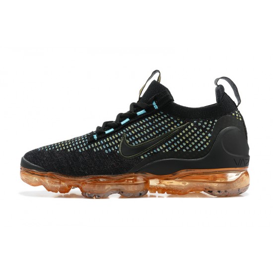 Dámské/Pánské Nike Air VaporMax 2021 Flyknit Černá Oranžová Obuv