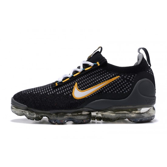 Dámské/Pánské Nike Air VaporMax 2021 Flyknit Černá Žlutá DH4086-001 Obuv