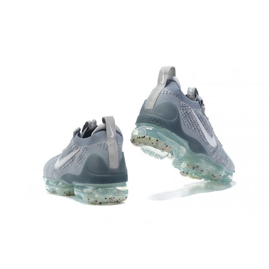 Dámské/Pánské Nike Air VaporMax 2021 Flyknit Šedá Modrá DH4084-400 Obuv