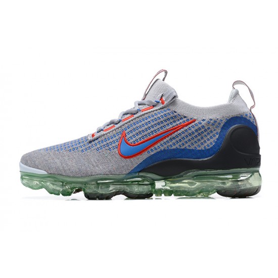 Dámské/Pánské Nike Air VaporMax 2021 Flyknit Šedá Modrá DX3368-700 Obuv