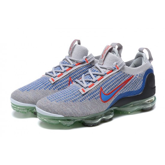 Dámské/Pánské Nike Air VaporMax 2021 Flyknit Šedá Modrá DX3368-700 Obuv