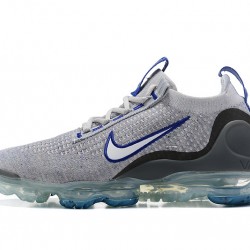 Dámské/Pánské Nike Air VaporMax 2021 Flyknit Šedá Modrá Obuv