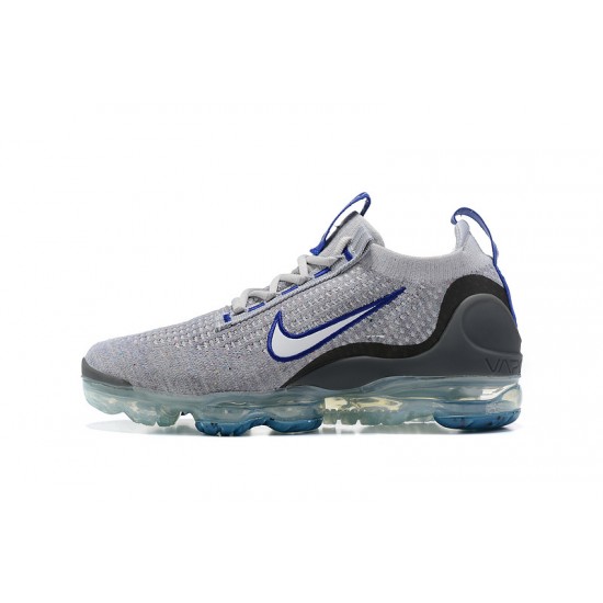 Dámské/Pánské Nike Air VaporMax 2021 Flyknit Šedá Modrá Obuv