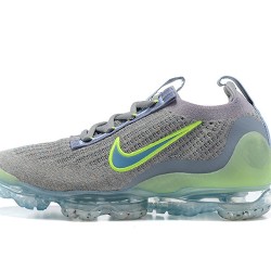 Dámské/Pánské Nike Air VaporMax 2021 Flyknit Šedá Zelená DH4084-003 Obuv