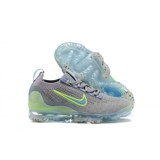 Dámské/Pánské Nike Air VaporMax 2021 Flyknit Šedá Zelená DH4084-003 Obuv