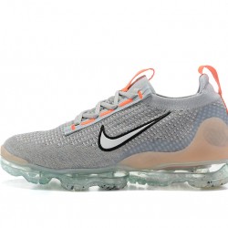 Dámské/Pánské Nike Air VaporMax 2021 Flyknit Šedá Oranžová DH4084-002  Obuv