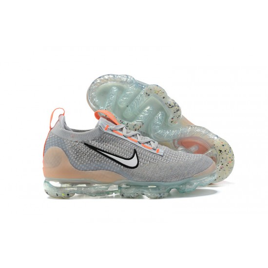 Dámské/Pánské Nike Air VaporMax 2021 Flyknit Šedá Oranžová DH4084-002  Obuv