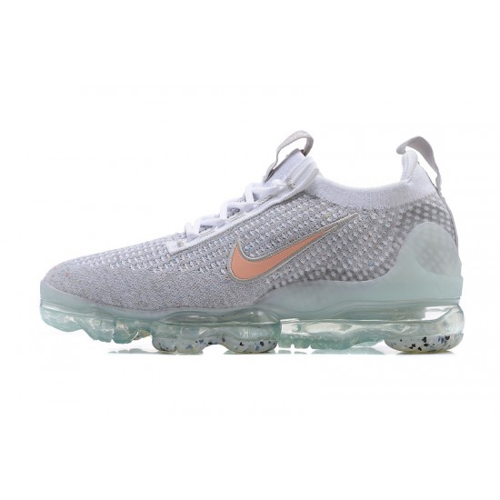 Dámské/Pánské Nike Air VaporMax 2021 Flyknit Šedá Oranžová DH4090-002 Obuv