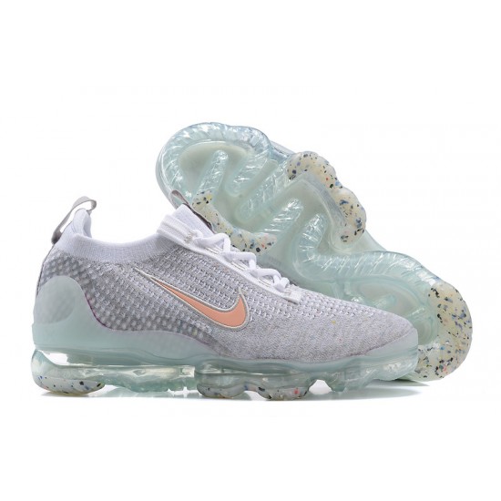 Dámské/Pánské Nike Air VaporMax 2021 Flyknit Šedá Oranžová DH4090-002 Obuv