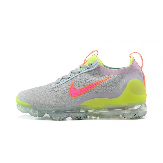 Dámské/Pánské Nike Air VaporMax 2021 Flyknit Šedá Růžová DH4088-002 Obuv