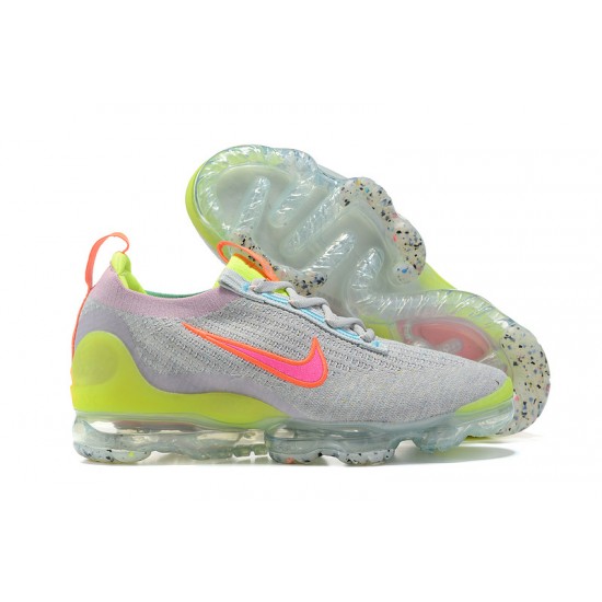 Dámské/Pánské Nike Air VaporMax 2021 Flyknit Šedá Růžová DH4088-002 Obuv