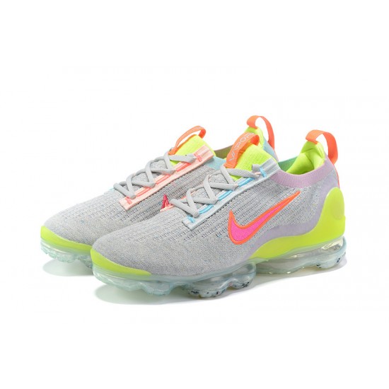 Dámské/Pánské Nike Air VaporMax 2021 Flyknit Šedá Růžová DH4088-002 Obuv