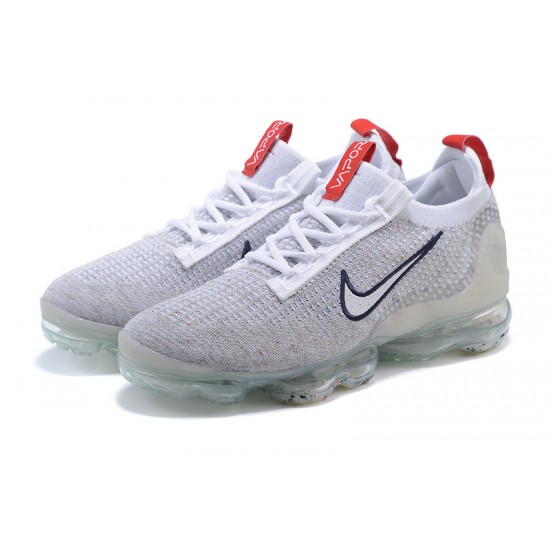 Dámské/Pánské Nike Air VaporMax 2021 Flyknit Šedá Červená DB1550-003 Obuv