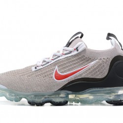 Dámské/Pánské Nike Air VaporMax 2021 Flyknit Šedá Červená DH4085-003 Obuv