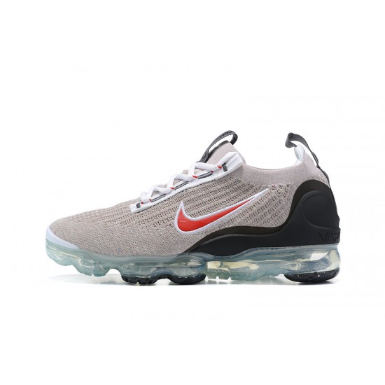 Dámské/Pánské Nike Air VaporMax 2021 Flyknit Šedá Červená DH4085-003 Obuv