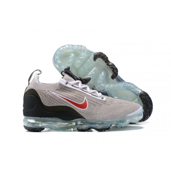 Dámské/Pánské Nike Air VaporMax 2021 Flyknit Šedá Červená DH4085-003 Obuv