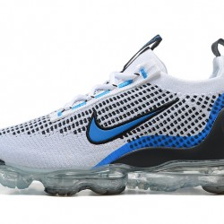 Dámské/Pánské Nike Air VaporMax 2021 Flyknit Bílá Modrá DM0025-001 Obuv