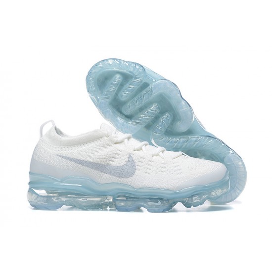 Dámské/Pánské Nike Air VaporMax 2023 Flyknit Pure Platinum Bílá Modrá DV1678-002 Obuv