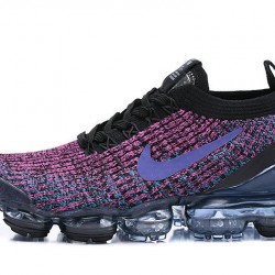 Dámské/Pánské Nike Air VaporMax Flyknit 3 Černá Fialová AJ6900-009 Obuv