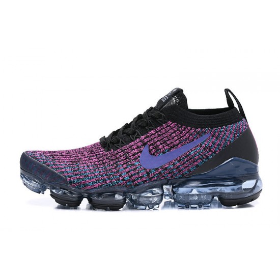 Dámské/Pánské Nike Air VaporMax Flyknit 3 Černá Fialová AJ6900-009 Obuv